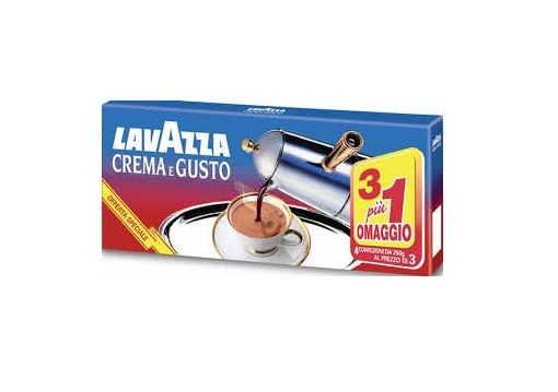 3+1 Мляно Кафе LavAzza Crema e Gusto 4 x 250 г