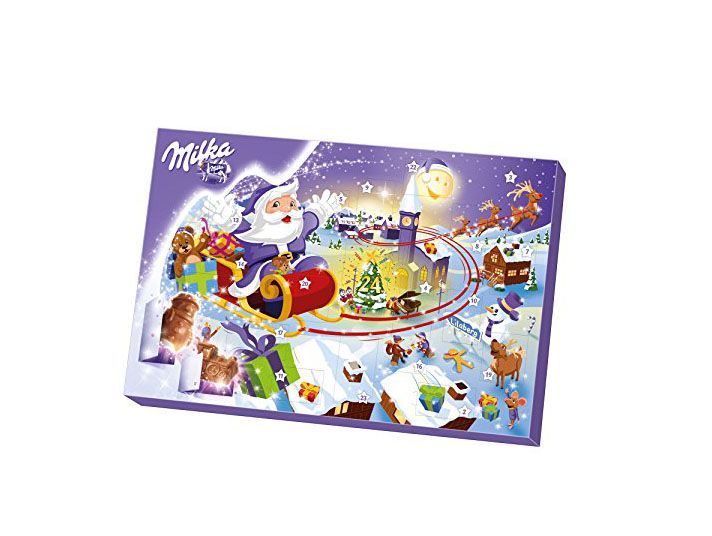 Коледен Календар с Шоколад Milka 200 г