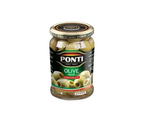 Зелени маслини без костилка Ponti 290гр PR