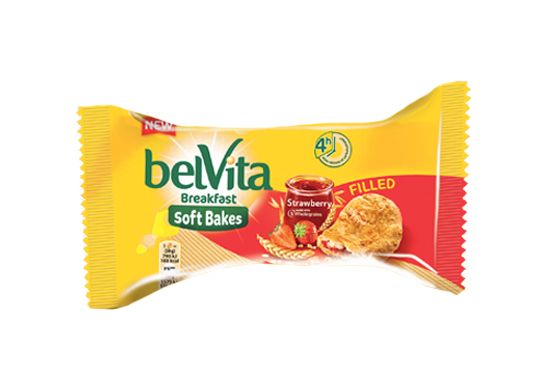 Меки бисквити Belvita Ягода 50 г