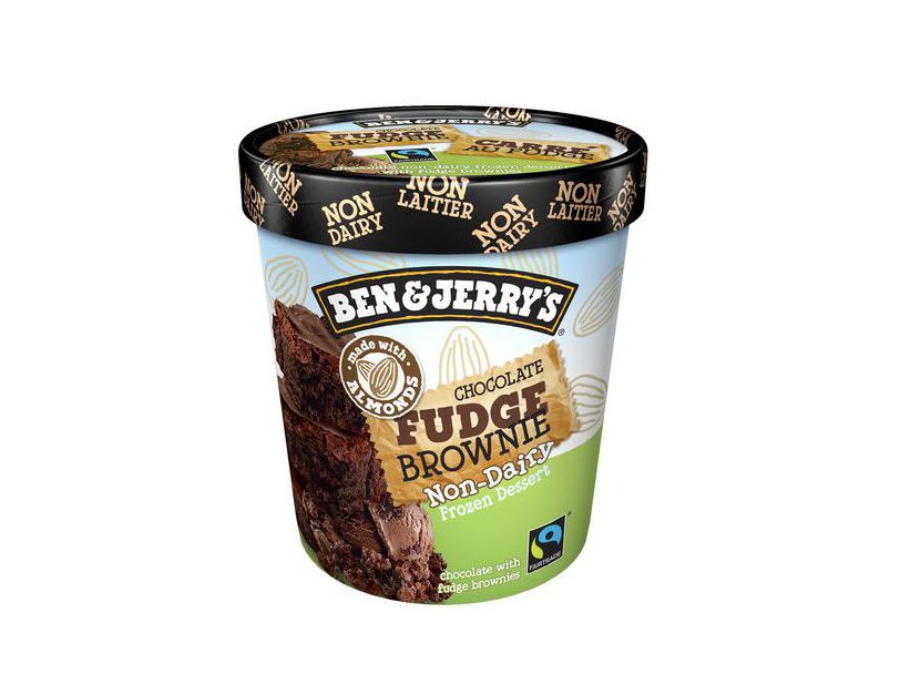 Сладолед Chocolate Fudge Brownie Non-Dairy Ben & Jerry's 500мл