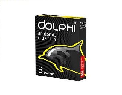Презервативи Dolphi Anatomic Ultra Thin 3бр