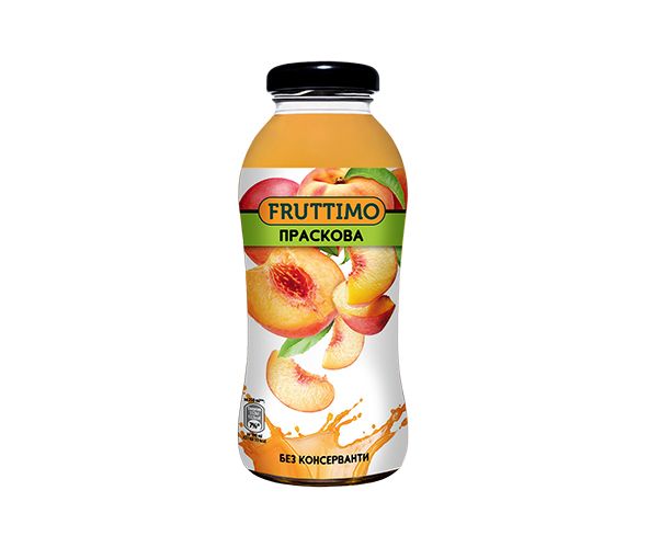 Негазирана безалкохолна напитка Праскова Fruttimo 250мл