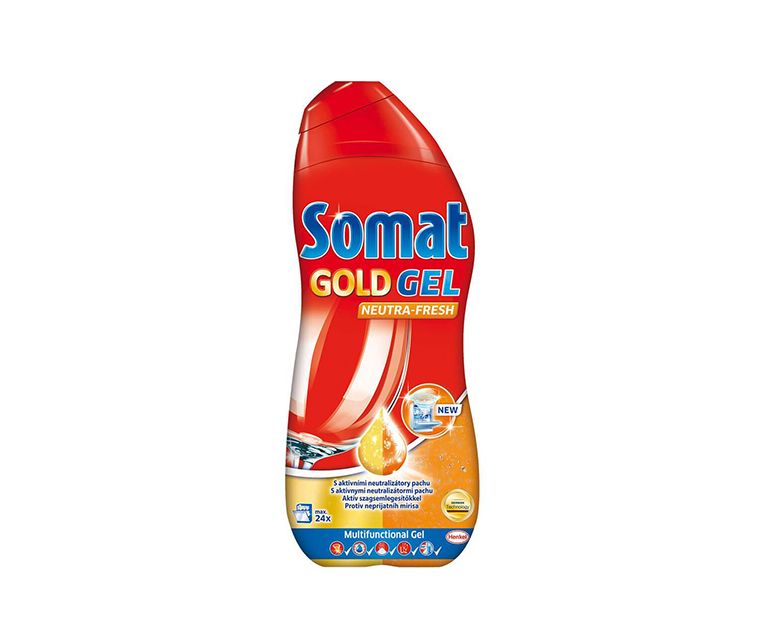 Гел за съдомиялна машина Somat Gold Gel Neutra Fresh 0.6л 